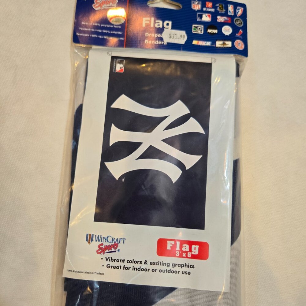 Wincraft MLB New York Yankees 3' by 5'  Banner Indoor Outdoor Flag - NIP